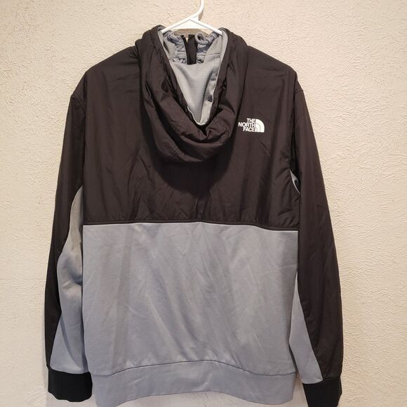 The North FaceWindwall Men's Hooded Jacket - Black/Gray - Size XL - Picture 3 of 7